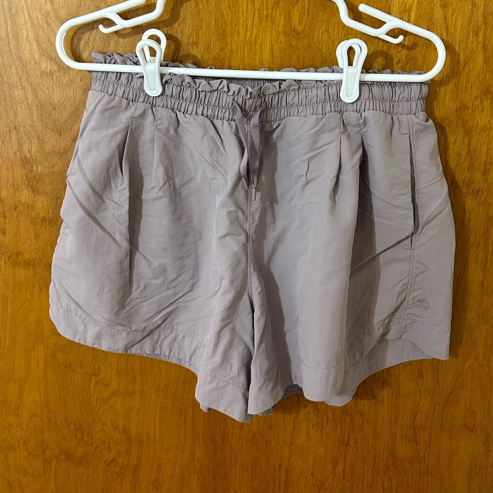 Purple/gray all in motion shorts